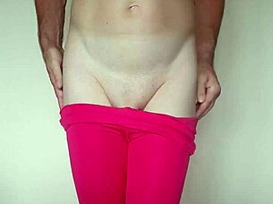 Pink leggings workout update in Misr4 part 6