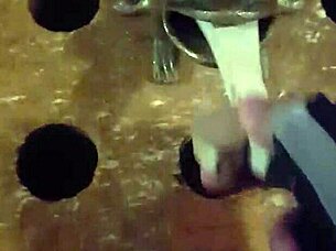 Rana, take this gloved facial fuck and creamy cumshot!