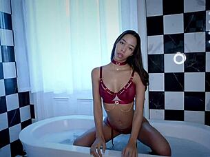 bbc slams young tight 18+ lia lin pussy hard