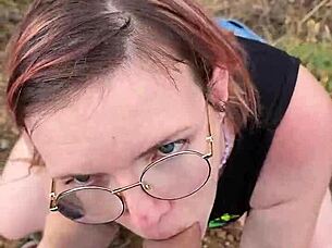 petite milf outdoor nature blowjob homemade cyprus trip