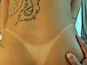 Kalena squirts begging to fuck two guys like dirty used slut