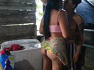 Lesbianas Cowgirl Riding Hardcore Pussy Fucking Session