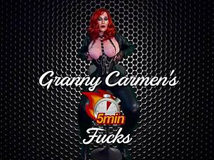 Granny Velma Finger Fucked Orgasm Lick Fest