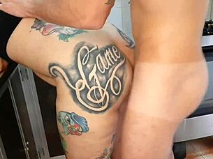 fucked maids pussy raw in kitchen bareback creampie risk