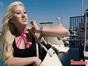 busty teen bound and facefucked before brutal pounding