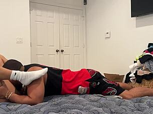 latina sisi rose pounded hard before roommate arrives