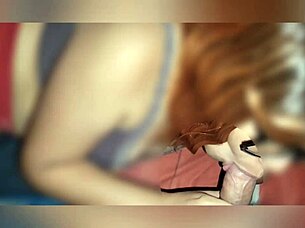 she cranked tv loud so kids miss our wild latina pussy fuck!