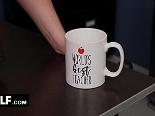 milf teacher classroom cowgirl pussy licking ride