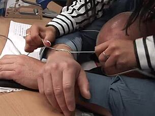 romana unleashes huge tits riding boss cock to creamy finish 💦😍