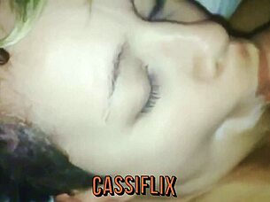 Tattooed Blonde Milf Licks Ass Then Takes Anal Cumshot