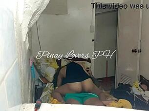 Stepsister Riding Cowgirl Creampie Horny Petite Asian Fuck