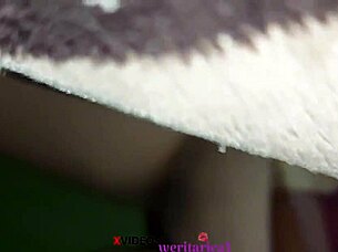 perverted daddy secretly fills innocent college girl's tight pussy