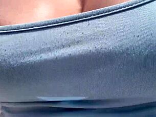 Artemisia's Bra-Free Outdoor Stroll Sparks Horny Temptation