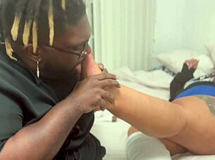 Who wins big black cock licking contest babe?