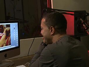 Sucking then slamming shaved blonde milf pussy and ass deep