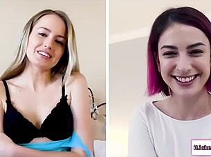 Lesbian Babes Finger Pussies In Lingerie Webcam Show