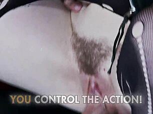 Milf in Glasses Gapes Ass with Dildo Facial Fingering Frenzy