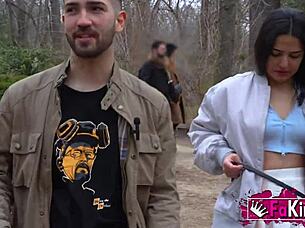 madrid tourist nuria millan nailed deep public citywide