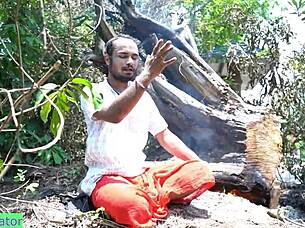 Tantrik Tricks Wife into Big Dick Creampie Fuck