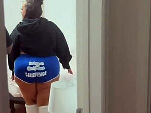 Who wins big black cock licking contest babe?