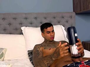 i fuck my horny stepmother's big tits after her gift