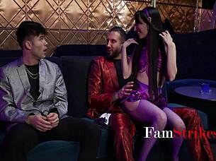 stepdad stepbro please don't tell i'm stripping i'll ride you both senseless ronnie violet begs