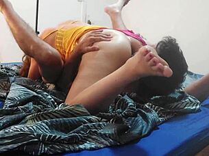 white girl doggy in satin pussy lick ass rim 💋