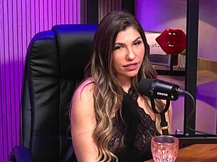 Busty babe begs for deep anal