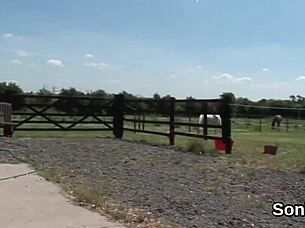 unfaithful british milf gill ellis flaunts huge natural knockers