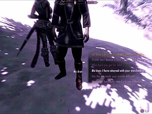 Redhead Ysolda Rips Clothes in Lesbian Erotic Comic Fantasy Scene