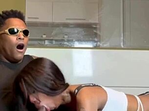 hot 18yo celebrates with big black cock pounding her tight ass