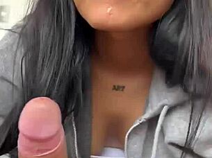 venezolana wakes me up sucking my monster cock then rides hard 🍆😍💦