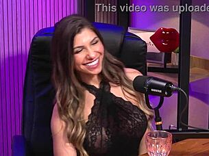 Busty babe begs for deep anal