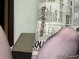 i control this impudent milf stepmom's orgasms with handcuffs and deep blowjobs on knees