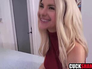 milf teacher fucks janitor rough while cuckold husband watches