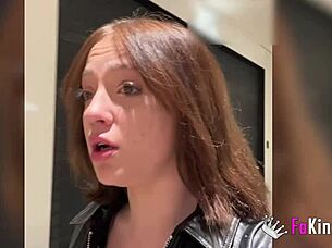 hey, this argentinian slut rebecca jones flashes hot in mall then fucks wildly home?