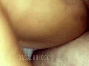 she surprises him with that hot sitting ride on his dick mmm