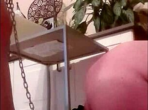 Humiliating uro golden shower for my slave