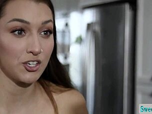 Blonde Lesbians Bella Rolland Lily Lou Lick Pussy In 69!