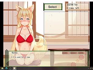 foxgirl fashion show plays your waifu konko xxiii