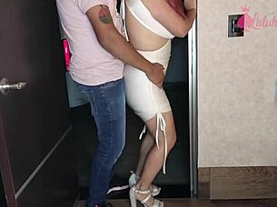 mexican wife cuckolds husband with work friend's big cock doggystyle