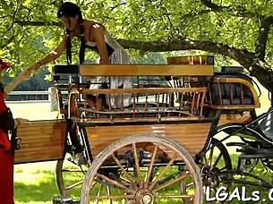 wanna watch hot lesbians lick asses with toys?