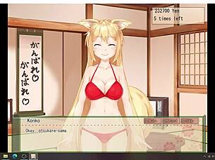 foxgirl fashion show plays your waifu konko xxiii