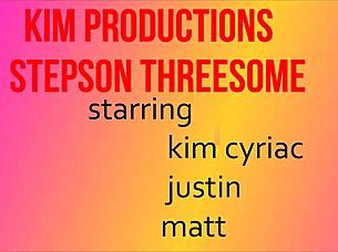 stepson pounds mum in wild threesome fuck