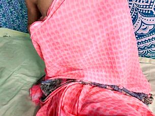 horny indian housewife rides massive cock then takes doggystyle pounding