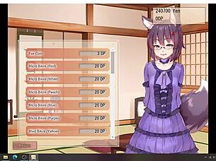 foxgirl fashion show plays your waifu konko xxiii