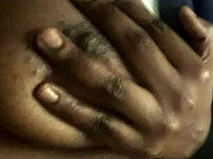 skinny ghetto ebony screams creamy pussy fuck outdoors