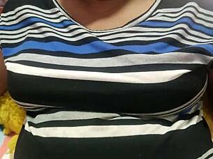 hot curvy housewife with huge natural tits