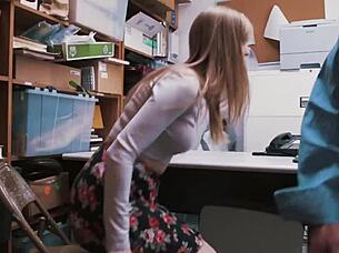 insatiable long-haired teen throat fucked deep 💦😈