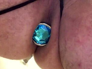 Sun692 plugs her ass in sexy black lingerie closeup pussy tease 😈🔥